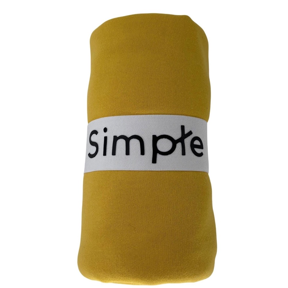 Mustard‎ Yellow Knit Fabric – Medium Weight Stretch Knit – 2 Meter Cut